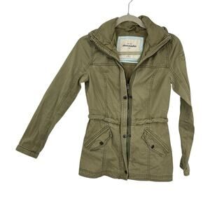 Abercrombie Utility Jacket Girls XL Women XS Olive Green Bella Swan Twilight